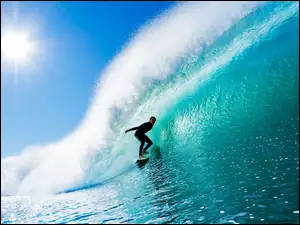 Surfing, Morze, Fala
