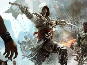 Broń, Assasins Creed, Kaptur