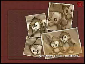 zdjęcia, gafika, pingwin, Linux, oczy, sepia