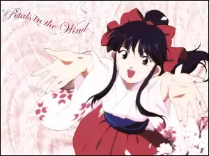 czerwona spódnica, Sakura Wars, biała bluzka