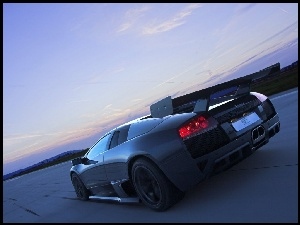 Lotnisko, Lamborghini Murcielago, Test