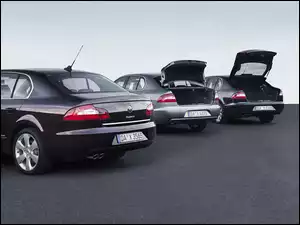 Superb, Bagażniki, Skody