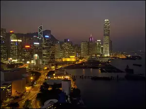 Hong Kong, Panorama, Miasta