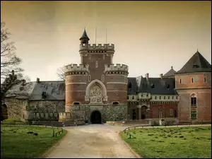 Belgia, Zamek, Miranda, Zabytek, Celles