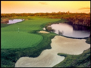 Pole, Lasy, Golfowe, Jeziorka