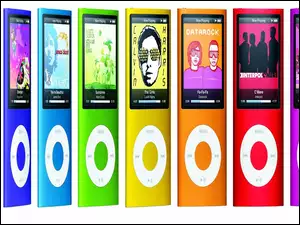 Apple, Muzyka, iPod Nano, Odtwarzacz MP3