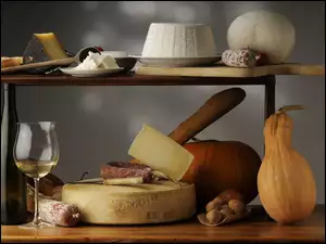 Tykwa, Różne, Serów, Smaki, Wino