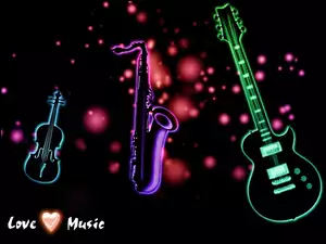 Gitara, Skrzypce, Saksofon