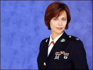 włosy, Catherine Bell, rude