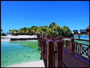 Ocean, Mauritius, Wyspa, Le Touessrok