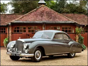 Samochód Zabytkowy, Szary, Bentley R-Type Coupe