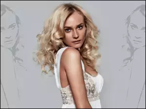 Spojrzenie, Diane Kruger, Blondynka