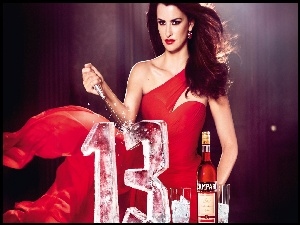 Penelope Cruz, Lód, Likier, Campari