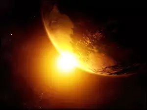 Kosmos, Słońce, Ziemia