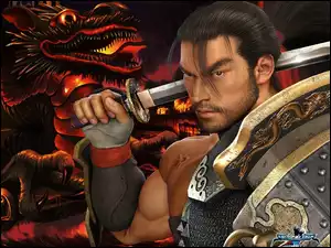 Mitsurugi, Katana, Soul Calibur III, Smok