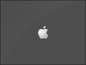 Apple, Siatka, Logo, Szara
