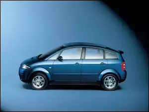 Audi A2, Lewy Profil