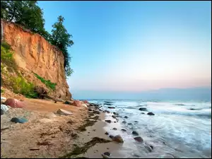 Klif, Wybrzeże