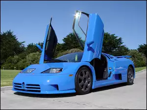 Drzwi, Bugatti EB 110, Uniesione