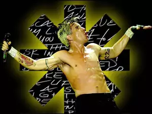 mikrofon, Red Hot Chili Peppers, tatuaże