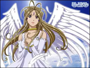skrzydła, Oh My Goddess, kobieta