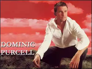 jeansy, Dominic Purcell, biała koszula