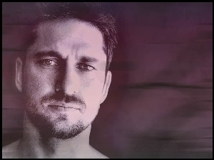 broda, Gerard Butler, twarz