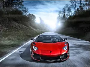 Las, Lamborghini Aventador, Droga