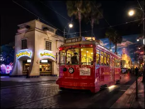 Tramwaj, Anaheim, Noc