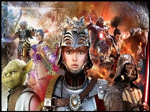 Soul Calibur IV, Postacie