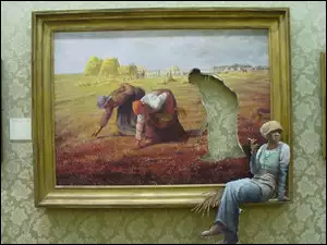 Kobieta, Obraz, Odpoczywająca