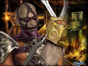 Mężczyzna, Katary, Voldo, Soul Calibur III