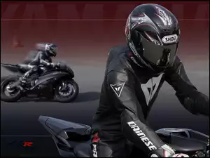 Motocykl, Yamaha YZF-R6, Motocyklista