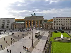 Brandenburska, Berlin, Brama