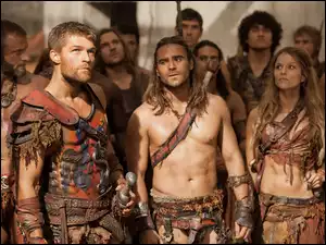 Gliadiatorzy, Dustin Clare, Spartakus, Serial, Liam Mcintyre