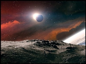 Kosmonauci, Księżyc, Planety