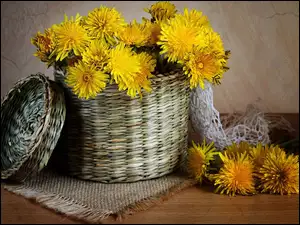 Bukiet, Kompozycja, Kwiatów, Kosz