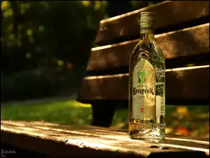Ławka, Wódka, Krupnik, Polska, Butelka