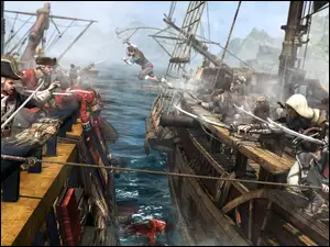 Morze, Assassins, Wojownicy, Creed, Walka