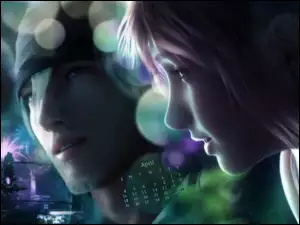 Gra, Postacie, Final Fantasy, Twarze