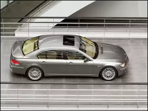 BMW 7, Szyberdach, Srebrne, E65