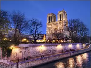 Francja, Paryż, Katedra, Notre Dame
