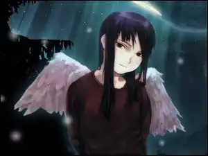 kobieta, Haibane Renmei, anioł