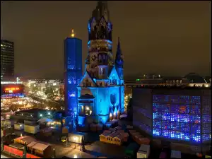 Kościół, Niemcy, Panorama, Berlin