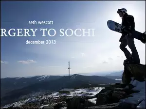 Snowboardzista, Góry