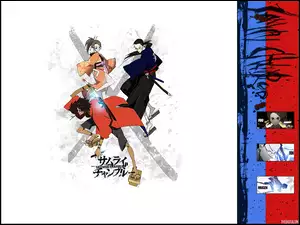 chińskie znaki, Samurai Champloo, istoty