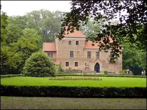 Zamek, Park, Gotycki, Oporów
