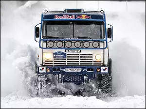 Śnieg, Rajdowy, Kamaz