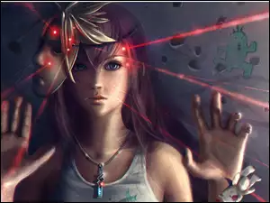 Gra, Maska, Final Fantasy, Kobieta