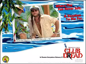 Club Dread, kapitana, Bill Paxton, czapka